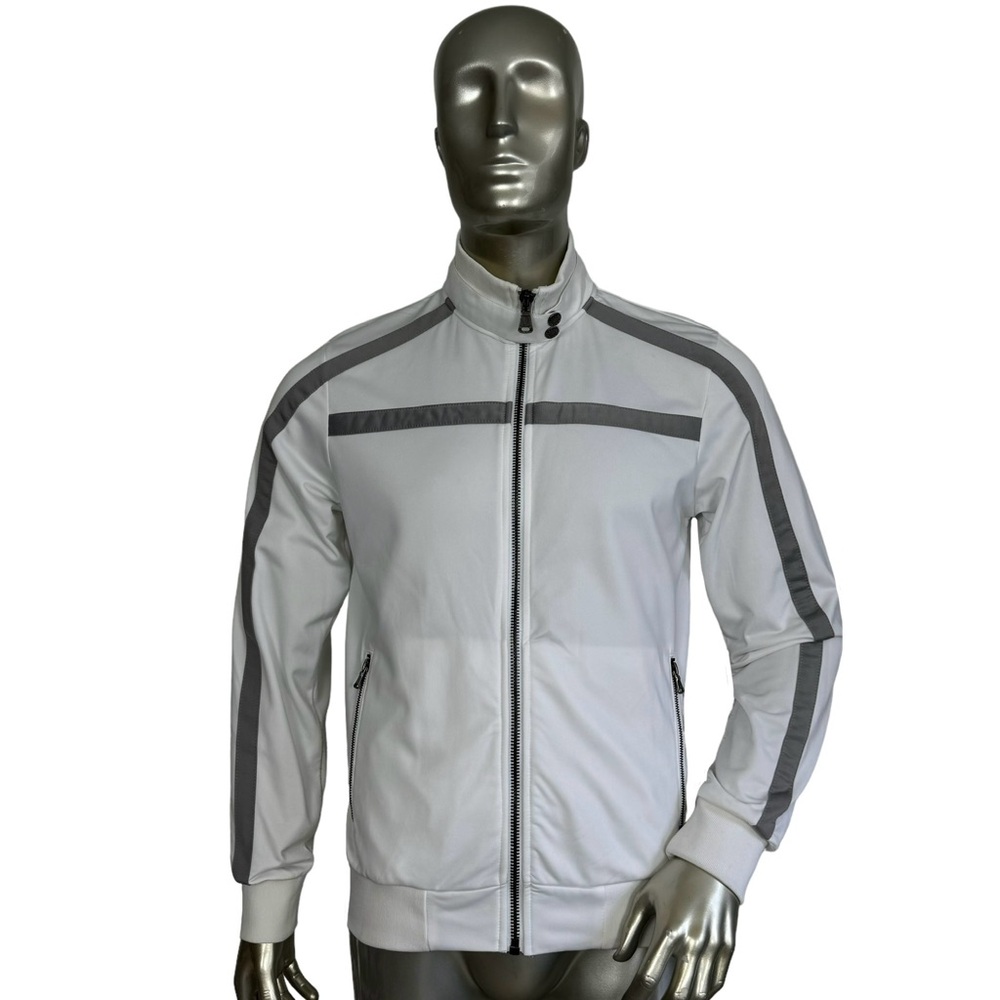 Guess Men’s Full Zip White Jacket Small